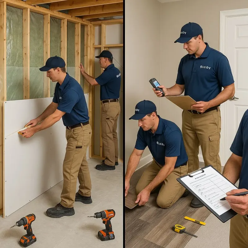 Repairs and Reconstruction process in Montevideo, MN